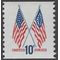 #1519 10c 13 & 50 Star Flag Coil Single 1973 Mint NH