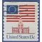 #1625 13c Flag over Independence Hall Coil Single 1975 Used