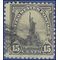 # 566 15c Statue of Liberty 1922 Used