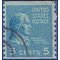 # 845 5c Presidential Issue James Monroe Coil Single 1939 Used