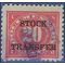 Scott RD 35 20c Stock Transfer Stamp 1920 Used