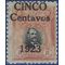 Peru # 232 1923 Used HR Crease Faults