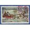 #1551 10c Christmas Currier and Ives 1974 Used