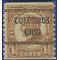 # 598 1.5c Warren Harding Coil Single 1925 Used COLUMBUS OHIO Precancel