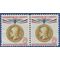#1148 8c Champion of Liberty Thomas G. Masaryk 1960 Used Pair
