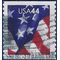 #4392 44c U.S. Flag Coil Single 2009 Used