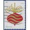 #4571 (44c Forever) Holiday Baubles Red with Wavy Lines 2011 Used