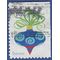 #4572 (44c Forever) Holiday Baubles Blue with Green Ribbon 2011 Used