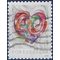#5036 (49c Forever) Quilled Paper Heart 2016 Used