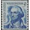 #1304 5c George Washington Coil Single Shiny Gum 1966 Mint NH