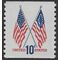 #1519 10c 13 & 50 Star Flag Coil Single 1973 Mint NH