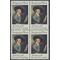 #1553 10c American Arts Benjamin West Block/4 1975 Mint NH