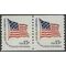 #1618c 15c Fort McHenry Flag Coil Pair 1978 Mint NH