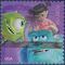 #4681 (45c Forever) Disney-Pixar Films Monsters inc 2012 Used