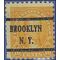 # 591 10c James Monroe 1925 Used Precancel BROOKLYN N.Y.