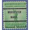 # 899 1c Statue of Liberty 1940 Used Precancel WORCESTER MASS.