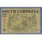 #1407 6c 300th Anniversary Founding South Carolina 1970 Used