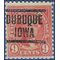 # 561 9c Thomas Jefferson 1923 Used Precancel DUBUQUE IOWA