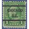 # 581 1c George Washington 1923 Used Precancel CHICAGO ILL.