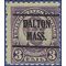 # 584 3c Abraham Lincoln 1925 Used Precancel DALTON MASS.