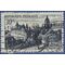 France # 658 1951 Used Paper Stuck on Back