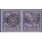 # 842 3c Presidential Issue Thomas Jefferson Coil Pair 1939 Used