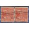 # 846 6c Presidential Issue James Monroe Coil Pair 1939 Used