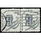 #1581 1c Americana Issue Inkwell and Quill 1977 Used Pair