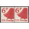 #1518 6.3c Liberty Bell Joint Line Pair 1974 Mint NH