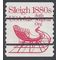 #1900a 5.2c Sleigh 1880s Bureau Precancel Coil Single 1983 Mint NH