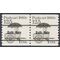 #2133a 12.5c Pushcart 1880s Bureau Precancel Coil Pair 1985 Mint NH