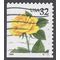 #3049 32c Yellow Rose Plate Number Booklet Single #S1111 1996 Used