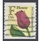 #2518 29c "F" Rate Tulip  PNC Single #1111 1991 Used
