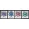 #5031-5034 Geometric Snowflakes Set/4 2015 Used