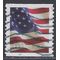 #5158 (49c Forever) US Flag Coil Single (BCA) 2017 Used