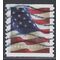 #5158 (49c Forever) US Flag Coil Single (BCA) 2017 Used