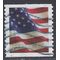 #5158 (49c Forever) US Flag Coil Single (BCA) 2017 Used
