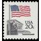 #1896b 20c Flag over Supreme Court Booklet Single 1981 Mint NH