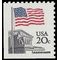 #1896b 20c Flag over Supreme Court Booklet Single 1981 Mint NH