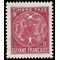 French Guiana 1947 J22 Mint H