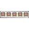 #2602 10c Eagle & Shield Bulk Rate PNC/5 #A11111 1991 Mint NH