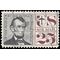 Scott C 59 25c US Airmail Abraham Lincoln 1960 used