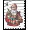#3537a 34c Christmas Santa's Santa with Toy Horse Booklet Single 2001 Used