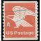 #1743 15c Non Denominated "A" Rate Eagle Coil Single 1978 Used