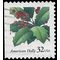 #3177 32c Christmas American Holly Booklet Single 1997 Used