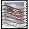 #5053 (49c Forever) U.S. Flag  Coil Single 2016 Used