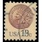 #1734 13c Indian Head Penny 1978 Used