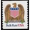 #2602 10c Eagle & Shield Bulk Rate Coil Single 1991 Mint NH