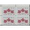 Canada # 417 1964 Used Block of 4