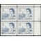 Canada # 458 1967 Used Block of 4